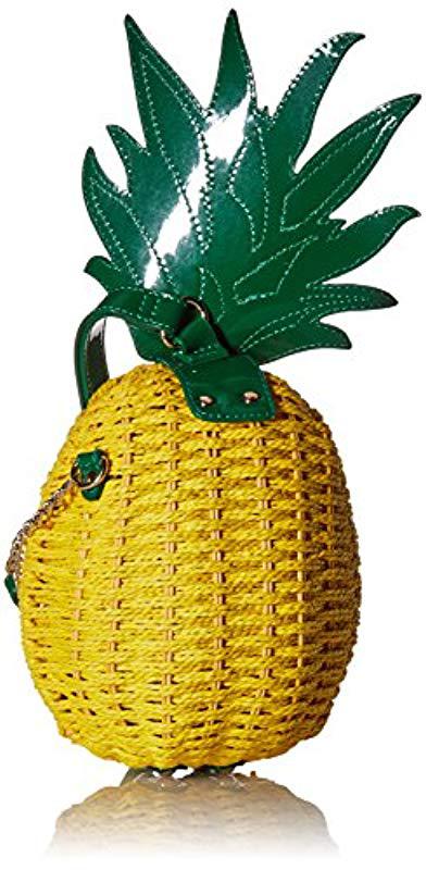 betsey johnson pineapple bag