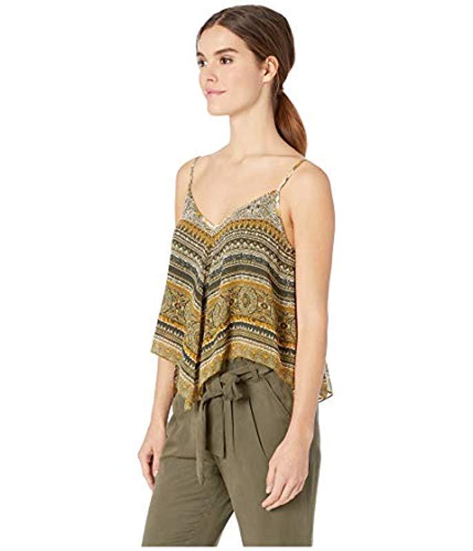 BCBGMAXAZRIA Womens Kassidee Spaghetti Strap Cami