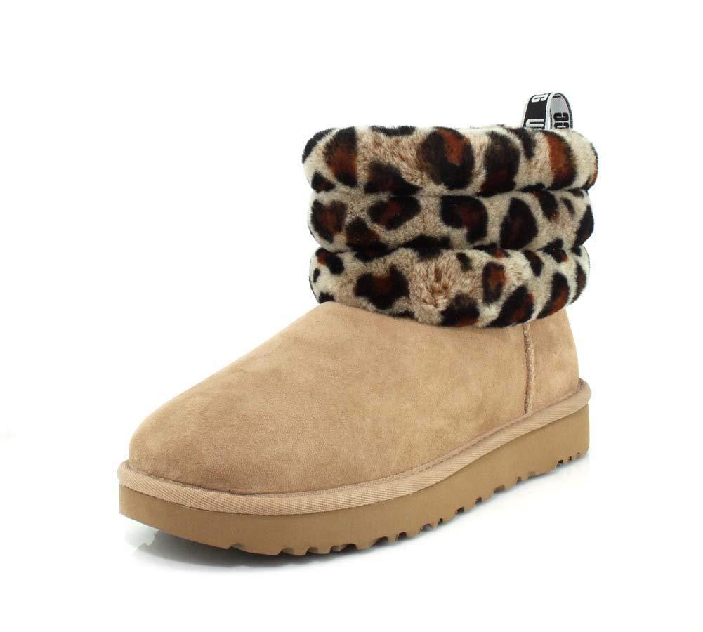 leopard print ugg trainers