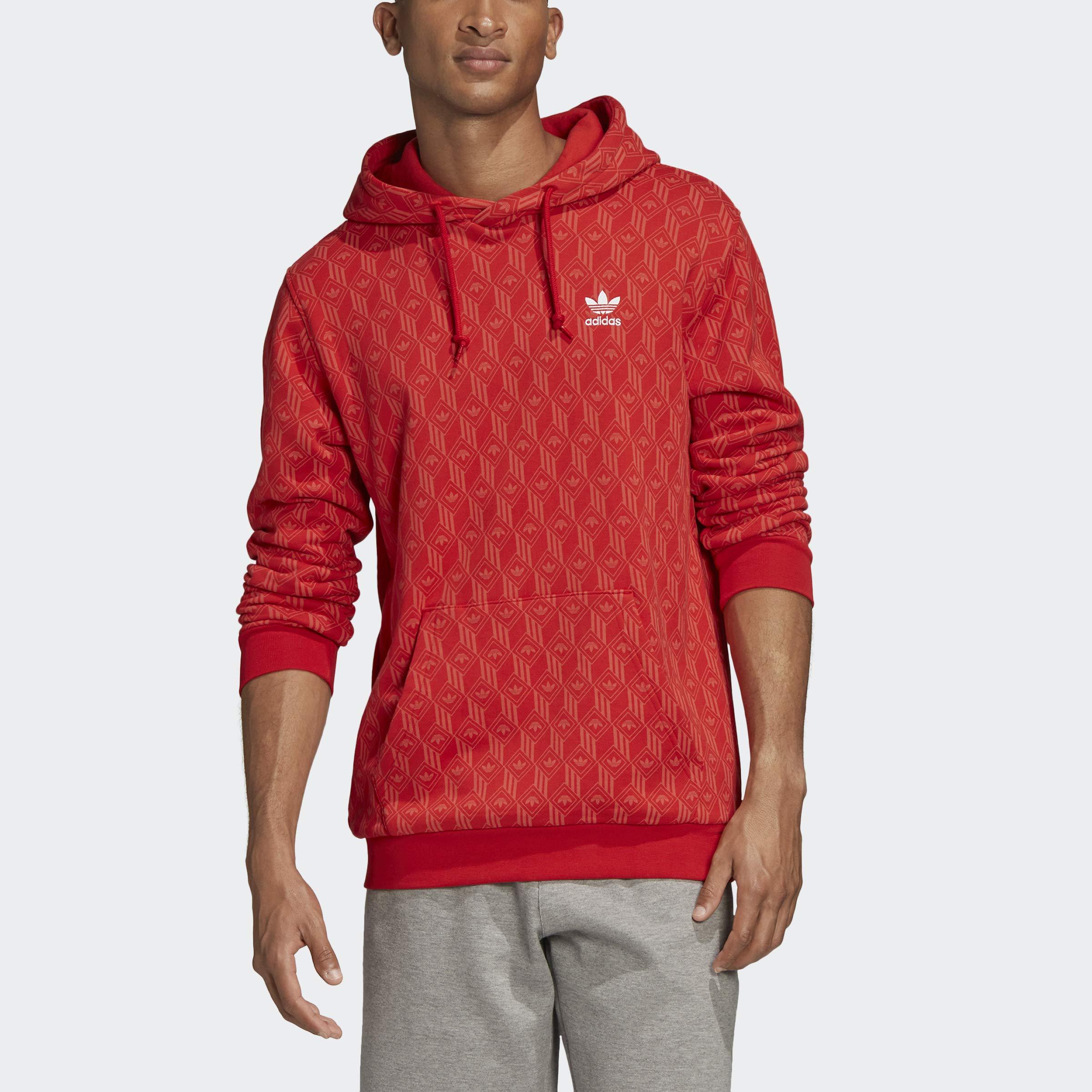 adidas all over print hoodie