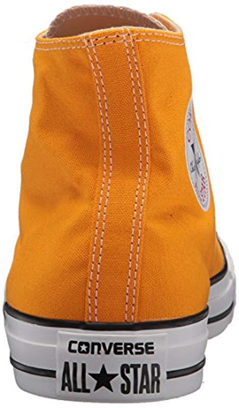 orange ray converse high tops