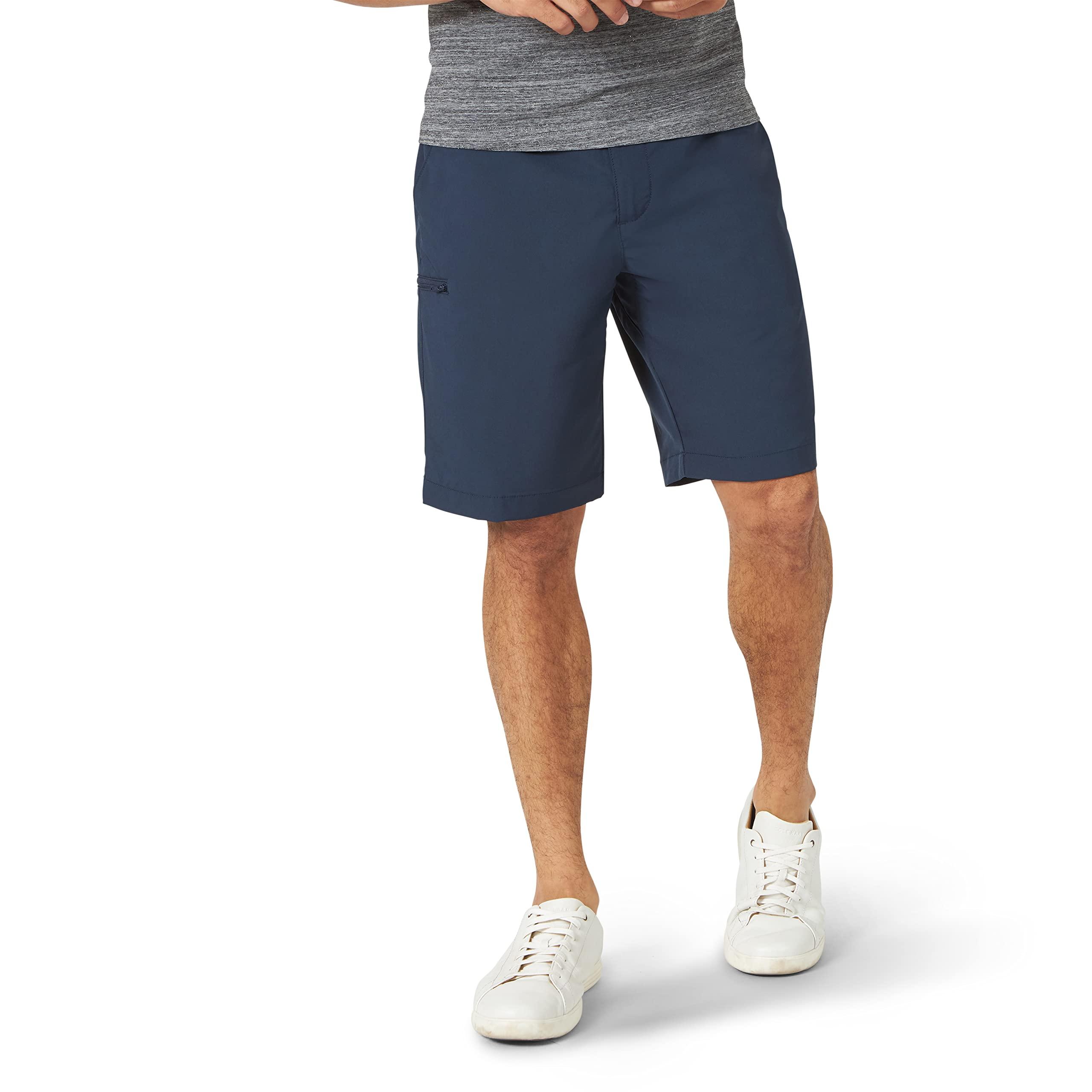 Lee Jeans Tri-flex Flat Front Short in Blue for Men | Lyst