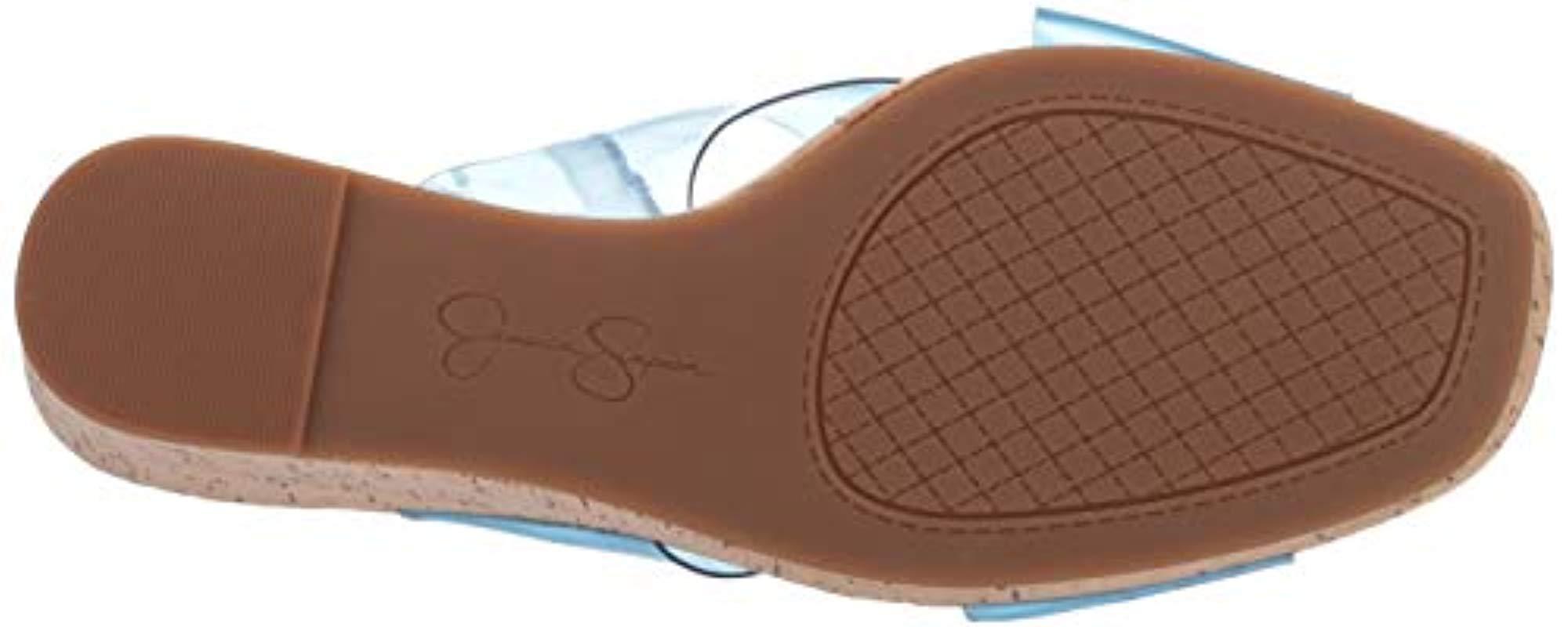 jessica simpson seena wedge clear