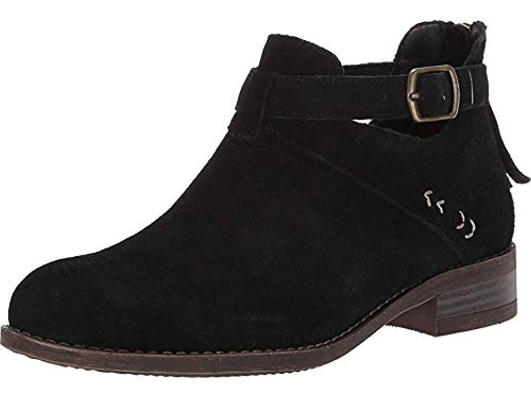skechers womens sepia flat heel booties