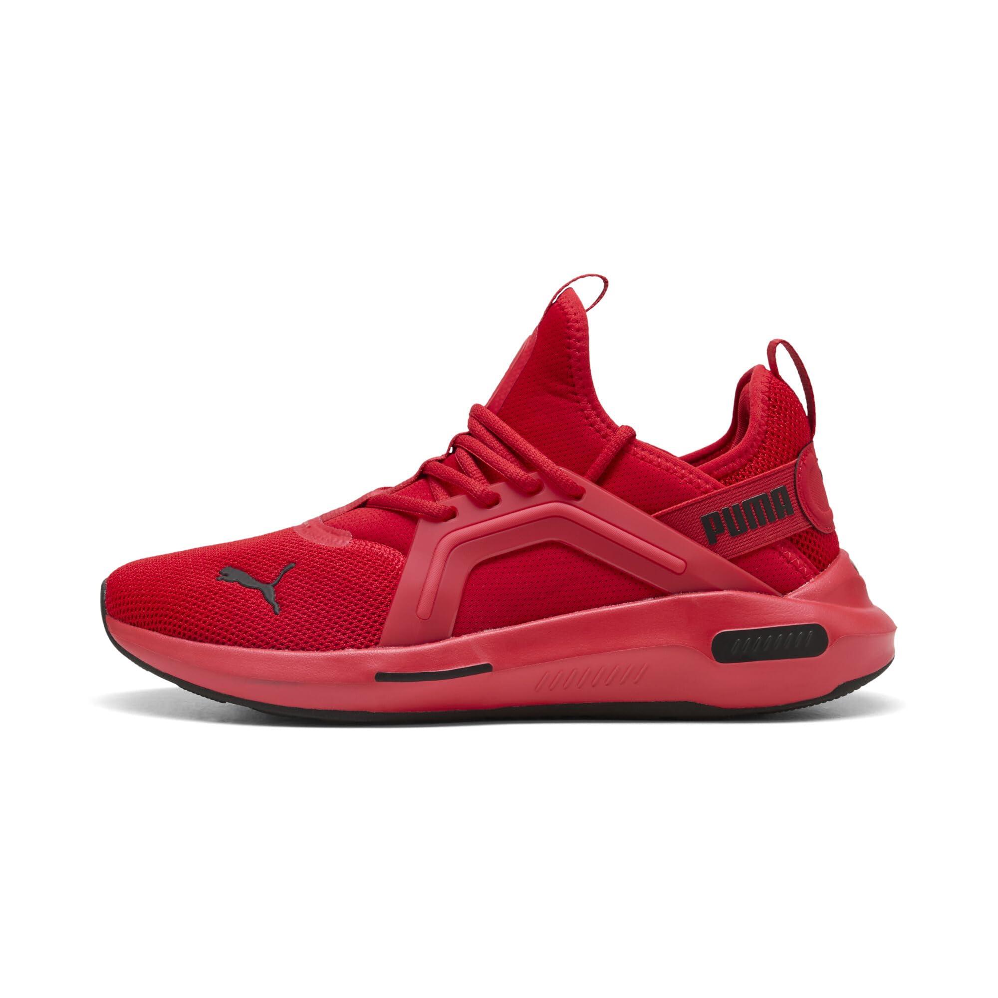 Puma red shoes quality hotsell