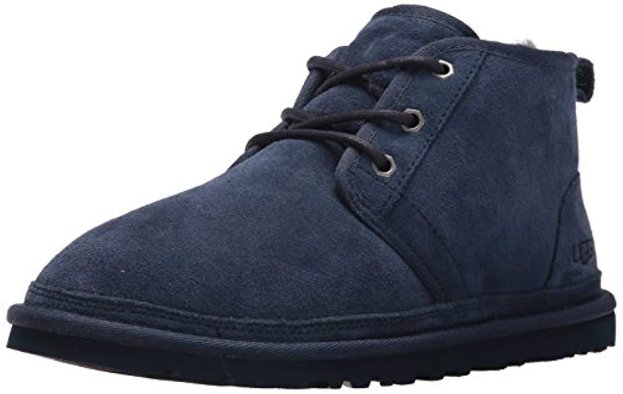 UGG Suede Neumel Chukka Boot in Blue for Men - Lyst