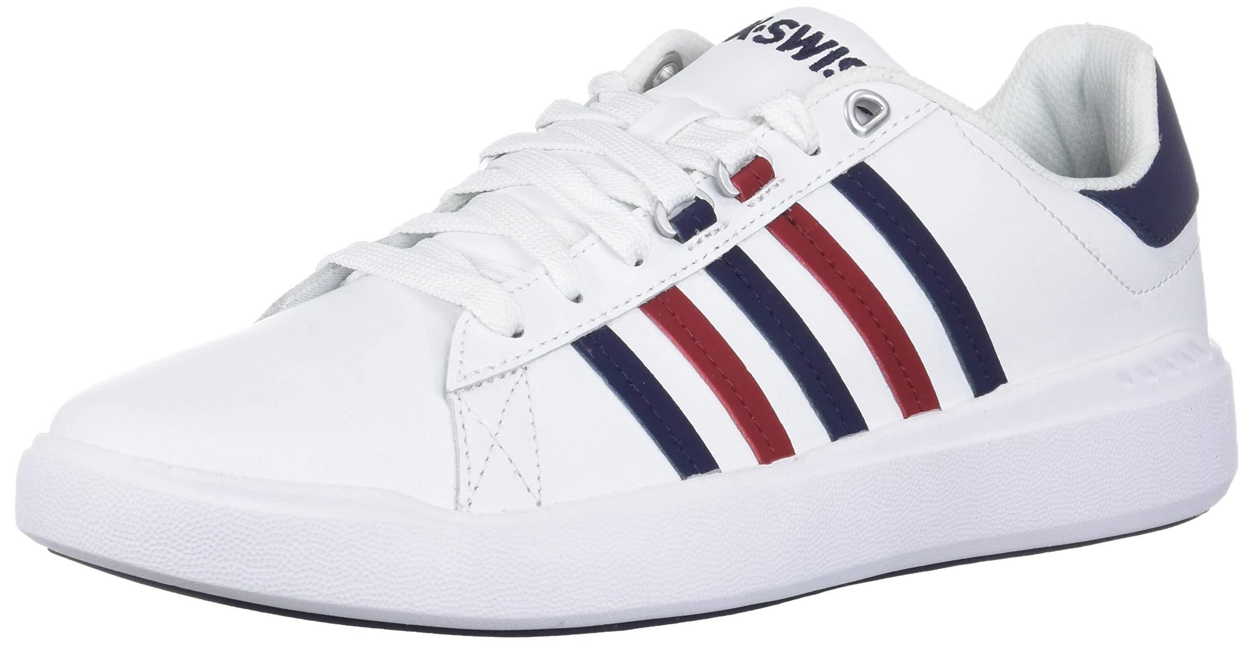 red white and blue k swiss