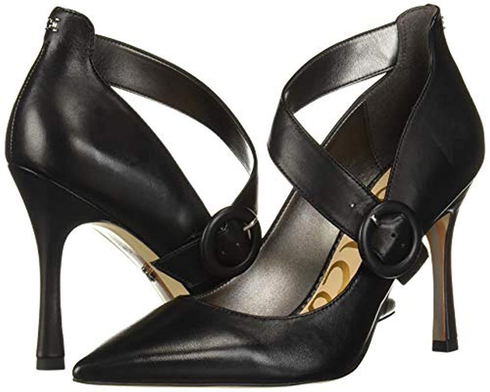 Sam Edelman Hinda Leather Cross Strap 
