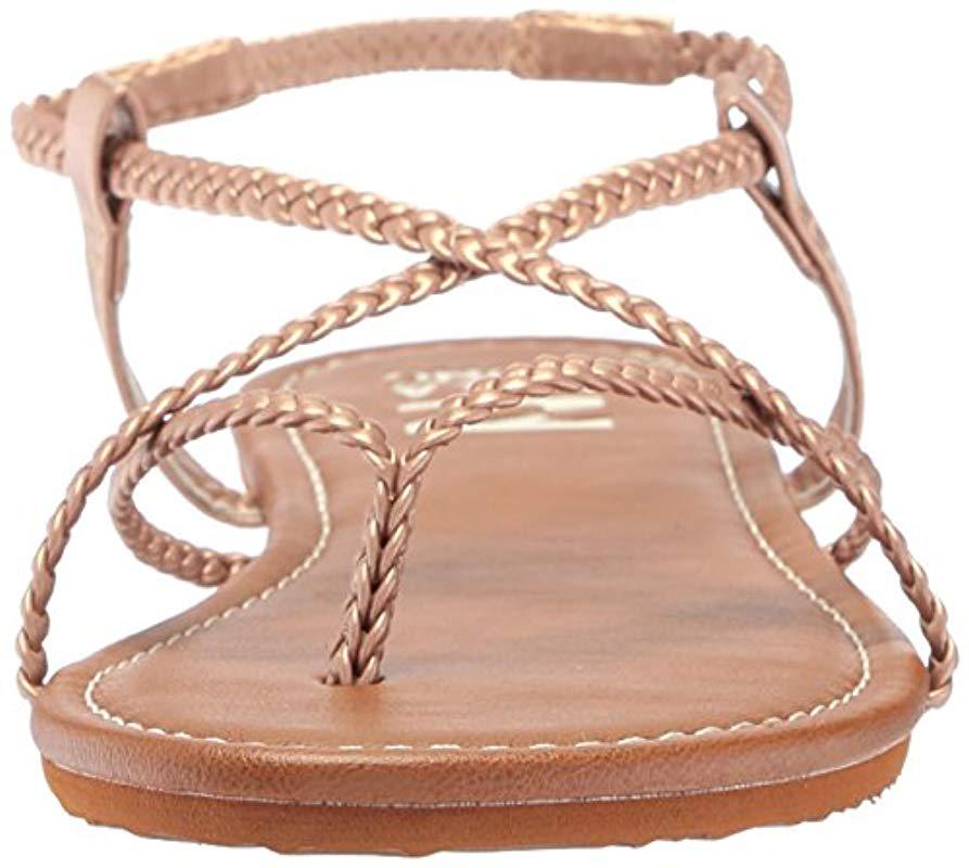 billabong rose gold sandals