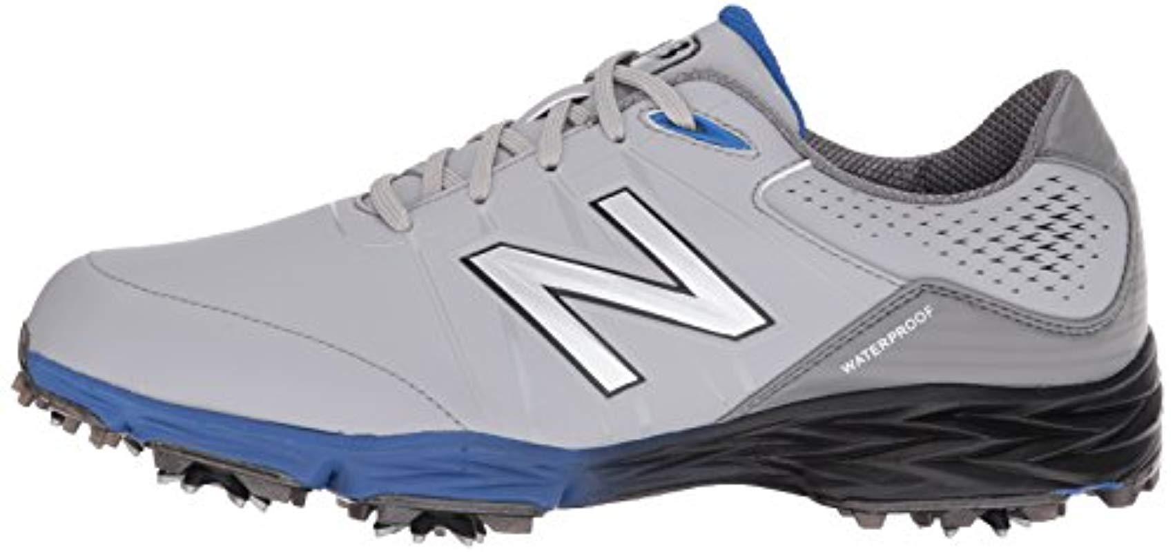 new balance men's nbg2004 waterproof spiked comfort golf shoe