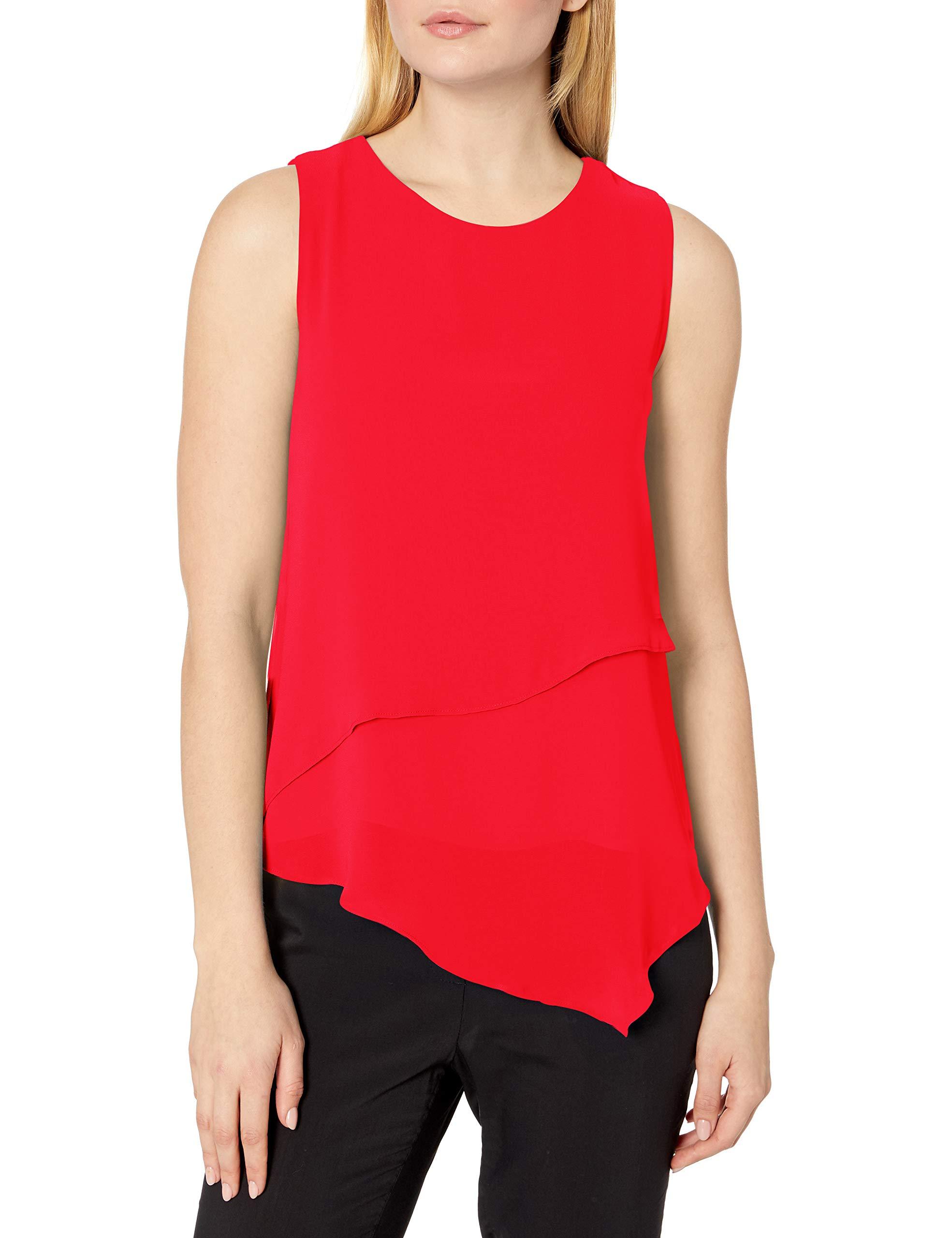 vince camuto sleeveless blouse