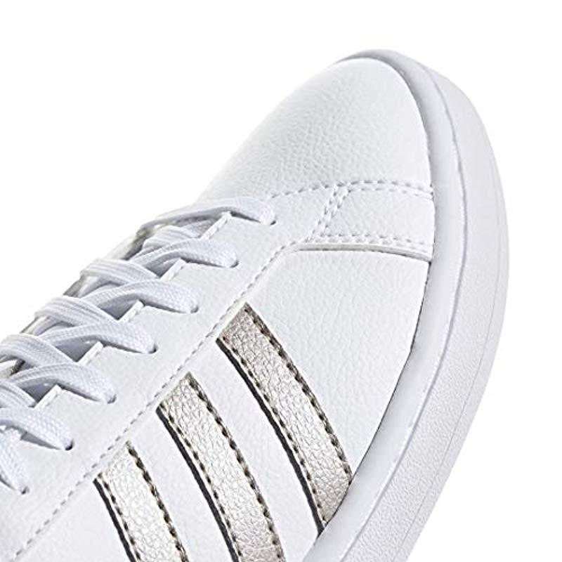 adidas Leather Grand Court Shoes in 