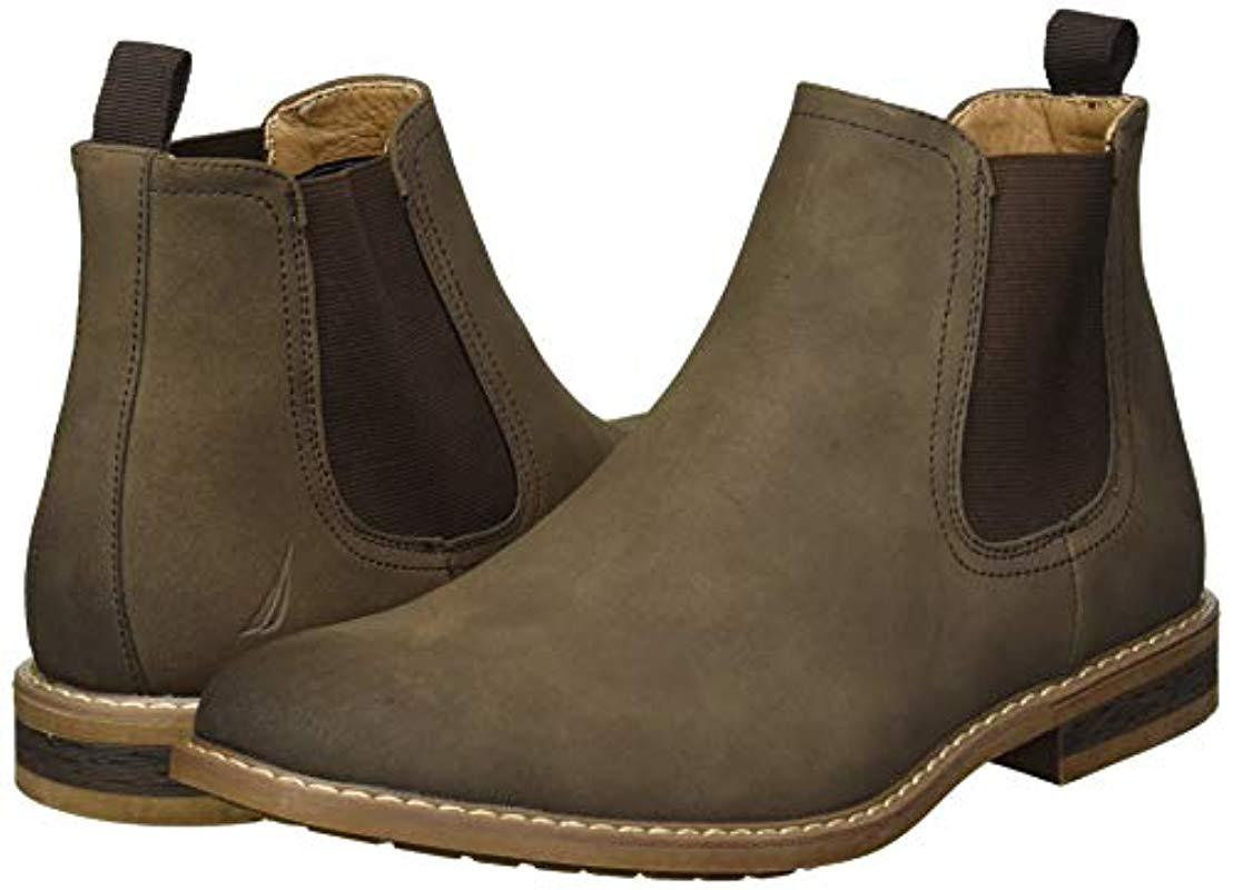nautica chelsea boots
