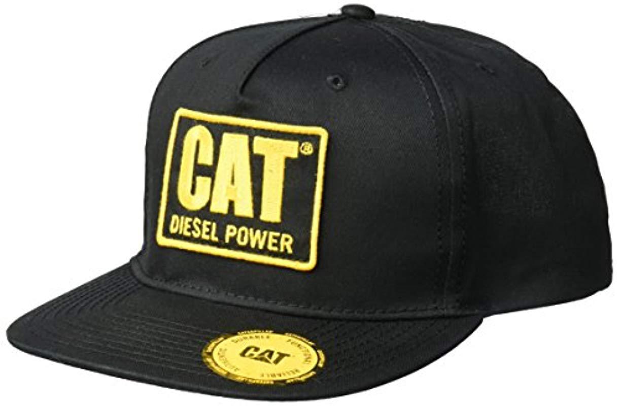 Caterpillar Diesel Power Flat Bill Cap 