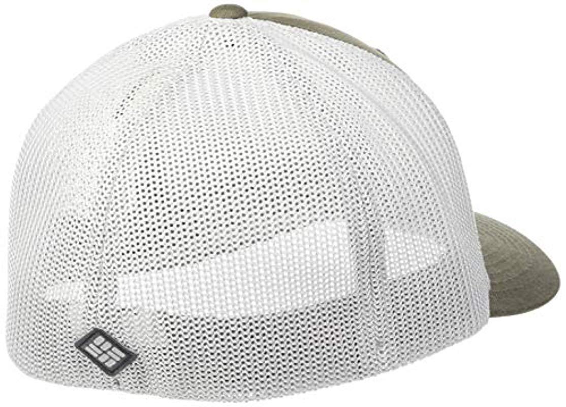 columbia men's mesh tree flag ball cap