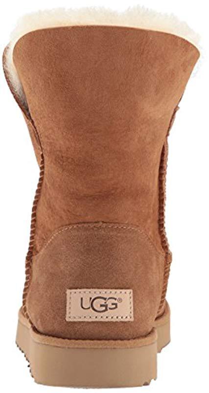 ugg classic short cuff chestnut