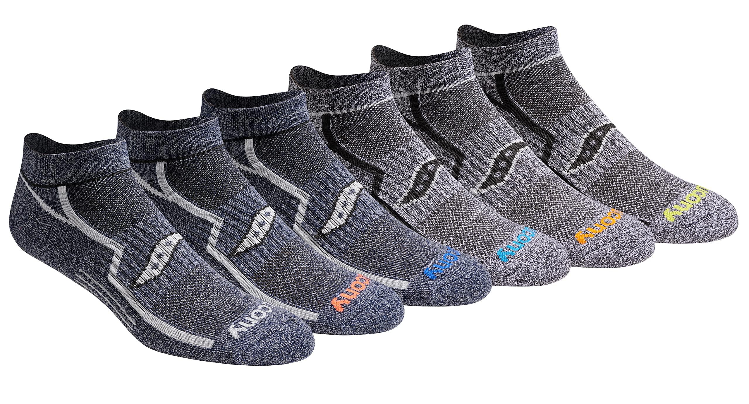 Saucony Multi-pack Bolt Performance Comfort Fit No-show Socks in Black for  Men | Lyst