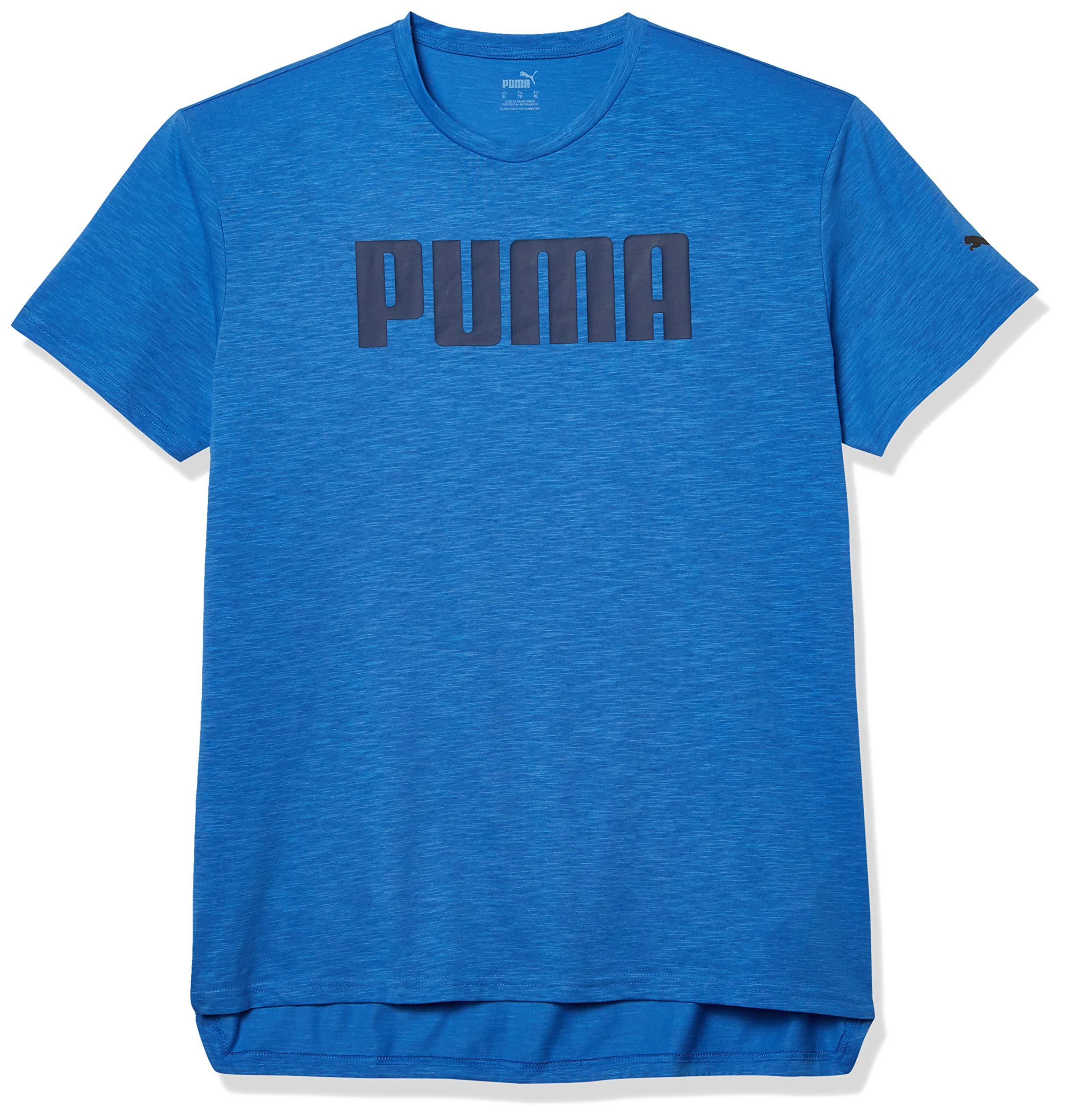 PUMA T-shirt in Blue for Men - Lyst