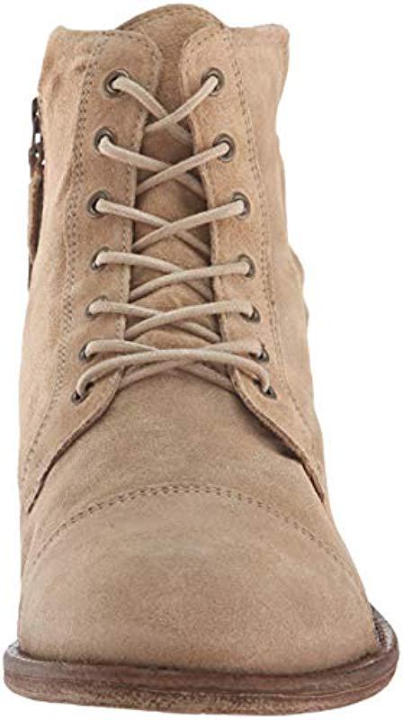 ALDO Leather Boot, Beige, D Us in Natural for Men - Lyst