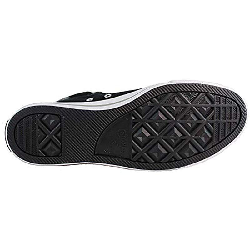 converse street canvas mid top sneaker