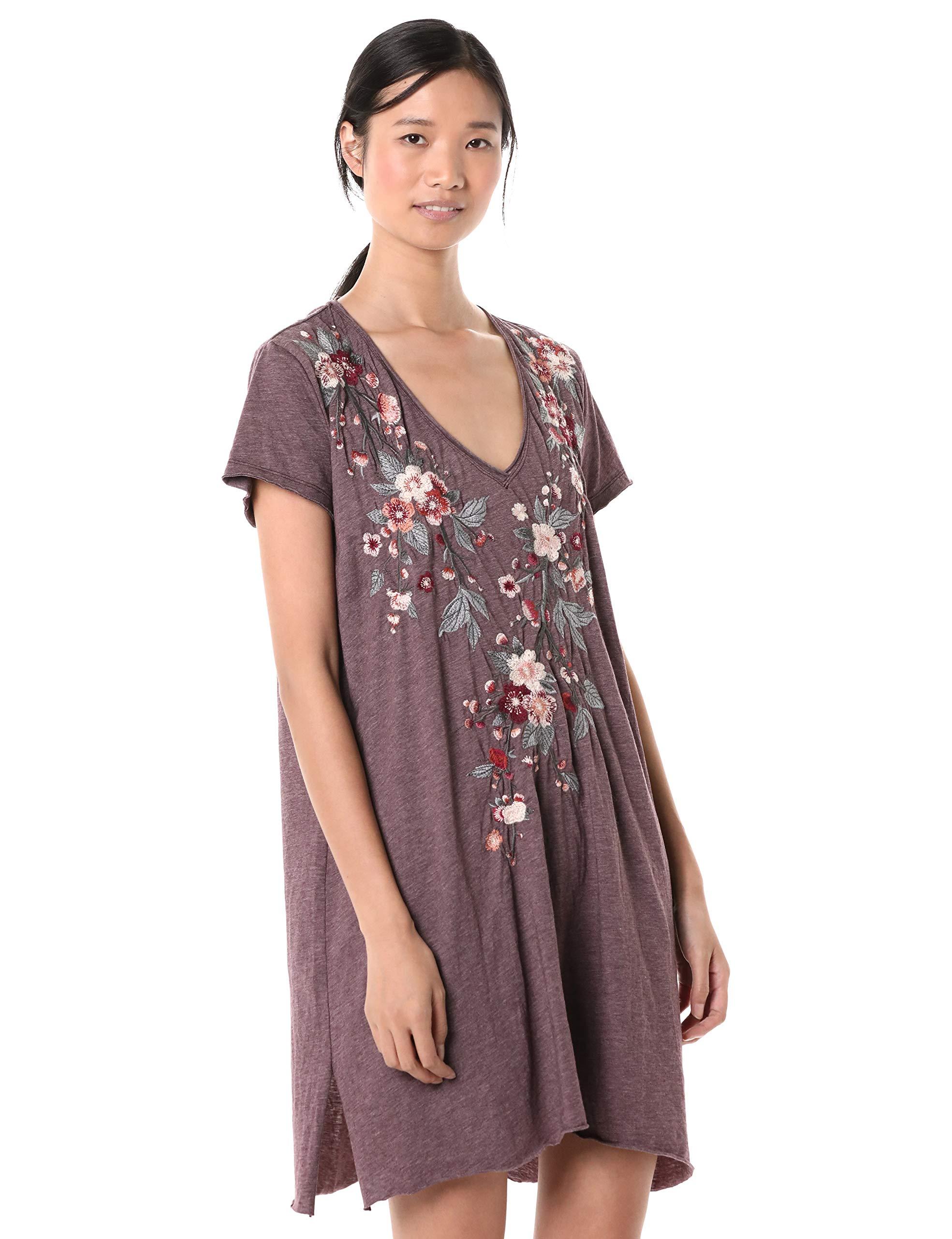 draped tunic dress