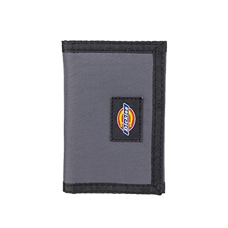 Dickies Nylon Trifold Wallet in Gray for Men Lyst