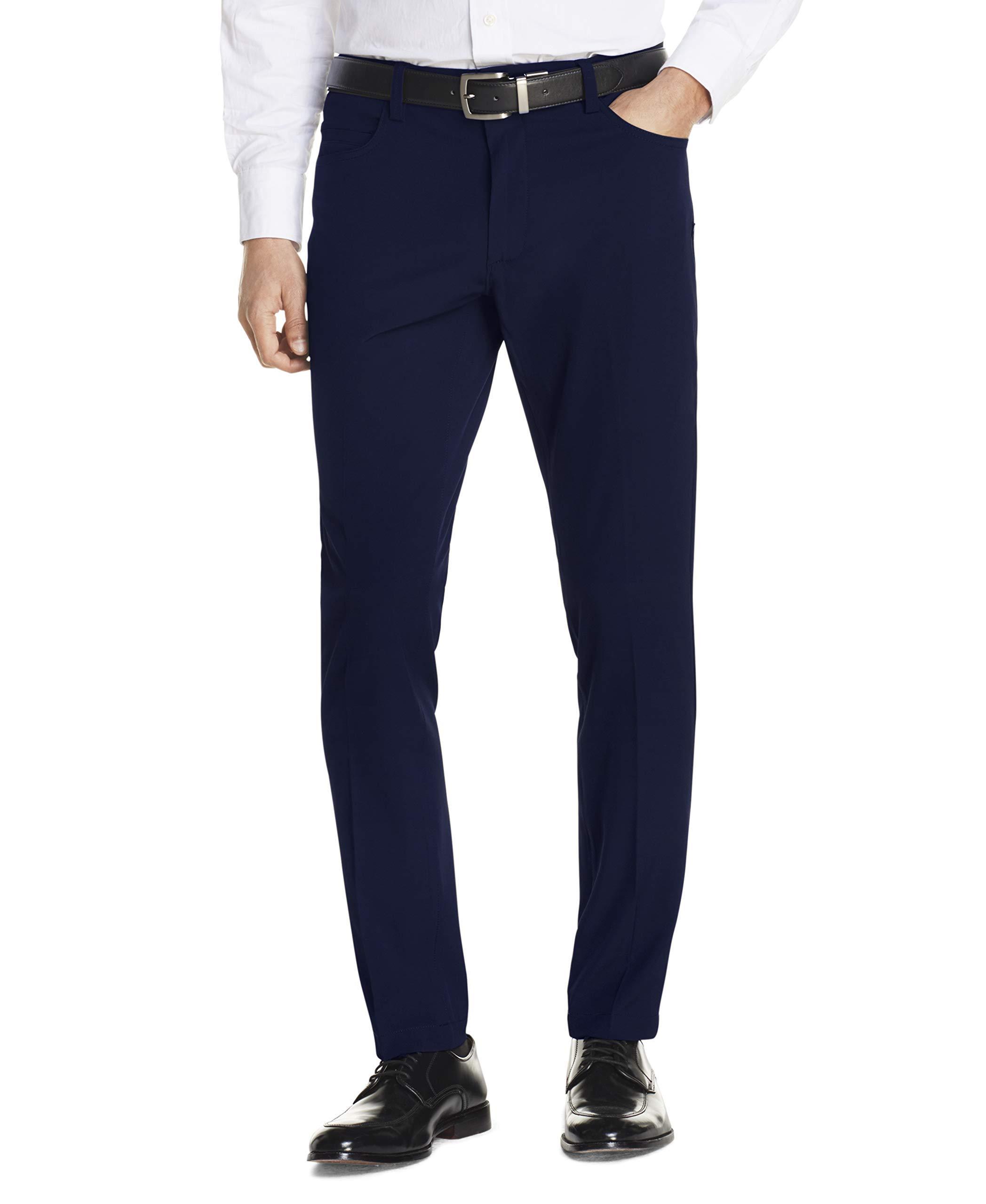 Izod Advantage Performance 5-pocket Straight Tapered Fit Chino Pant in