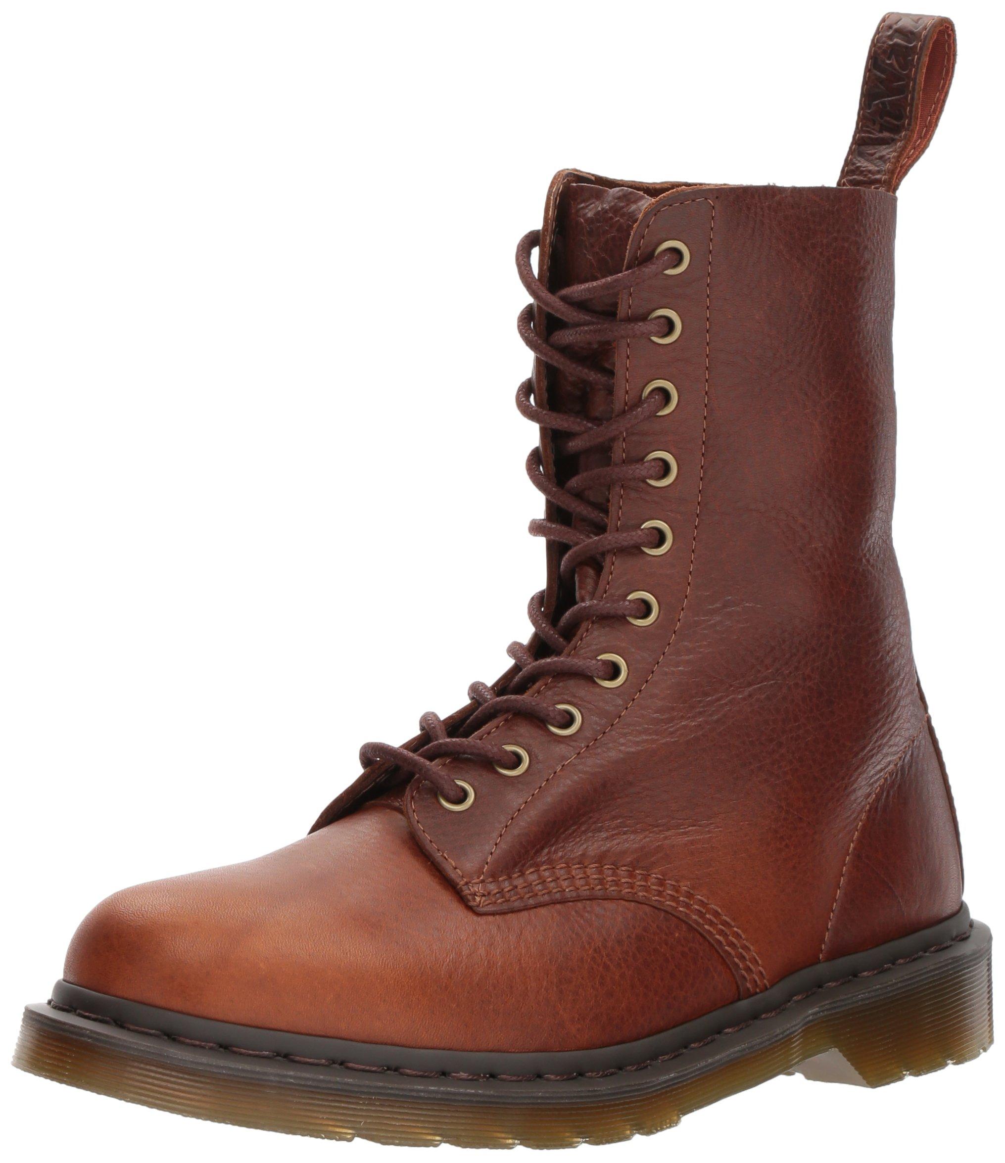 Dr. Martens 1490 Tan Harvest Leather Fashion Boot in Brown - Lyst