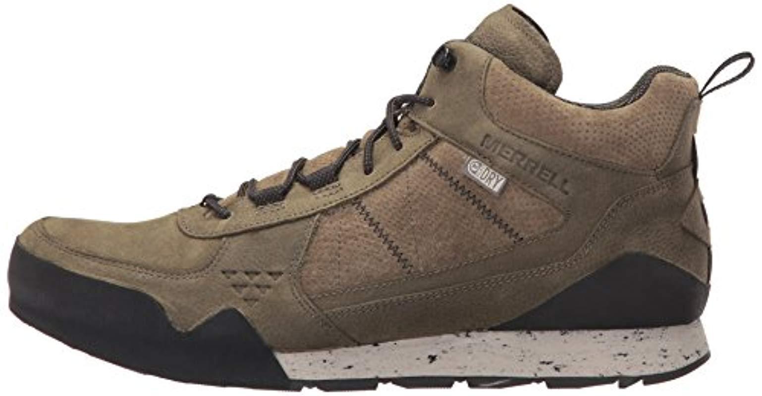 merrell men's burnt rock fashion sneaker