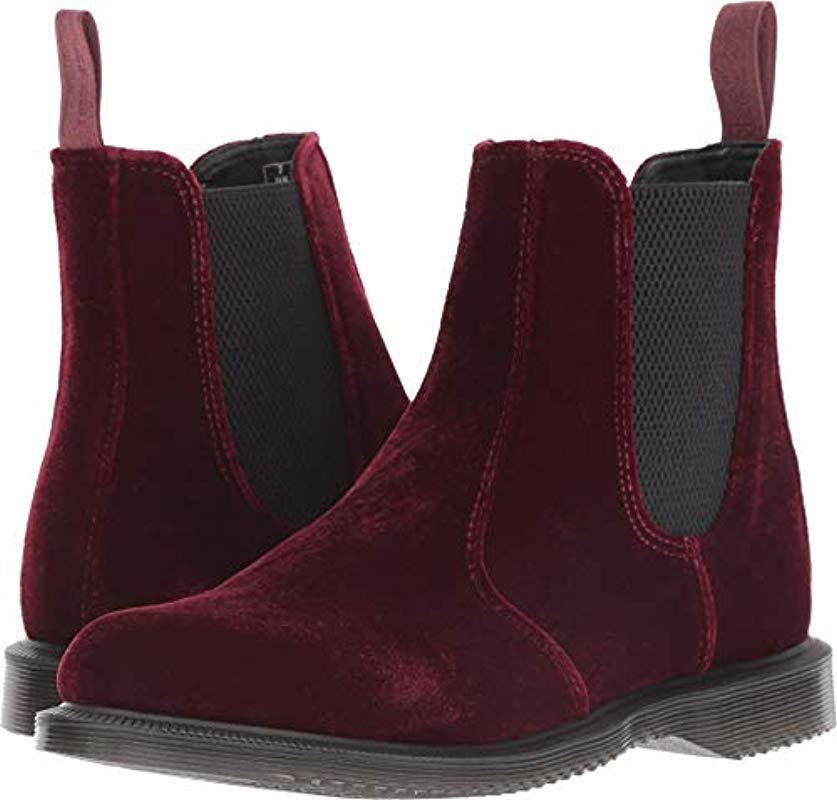 dr martens flora red