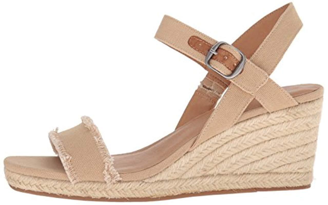 lucky brand women's marceline espadrille wedge sandal