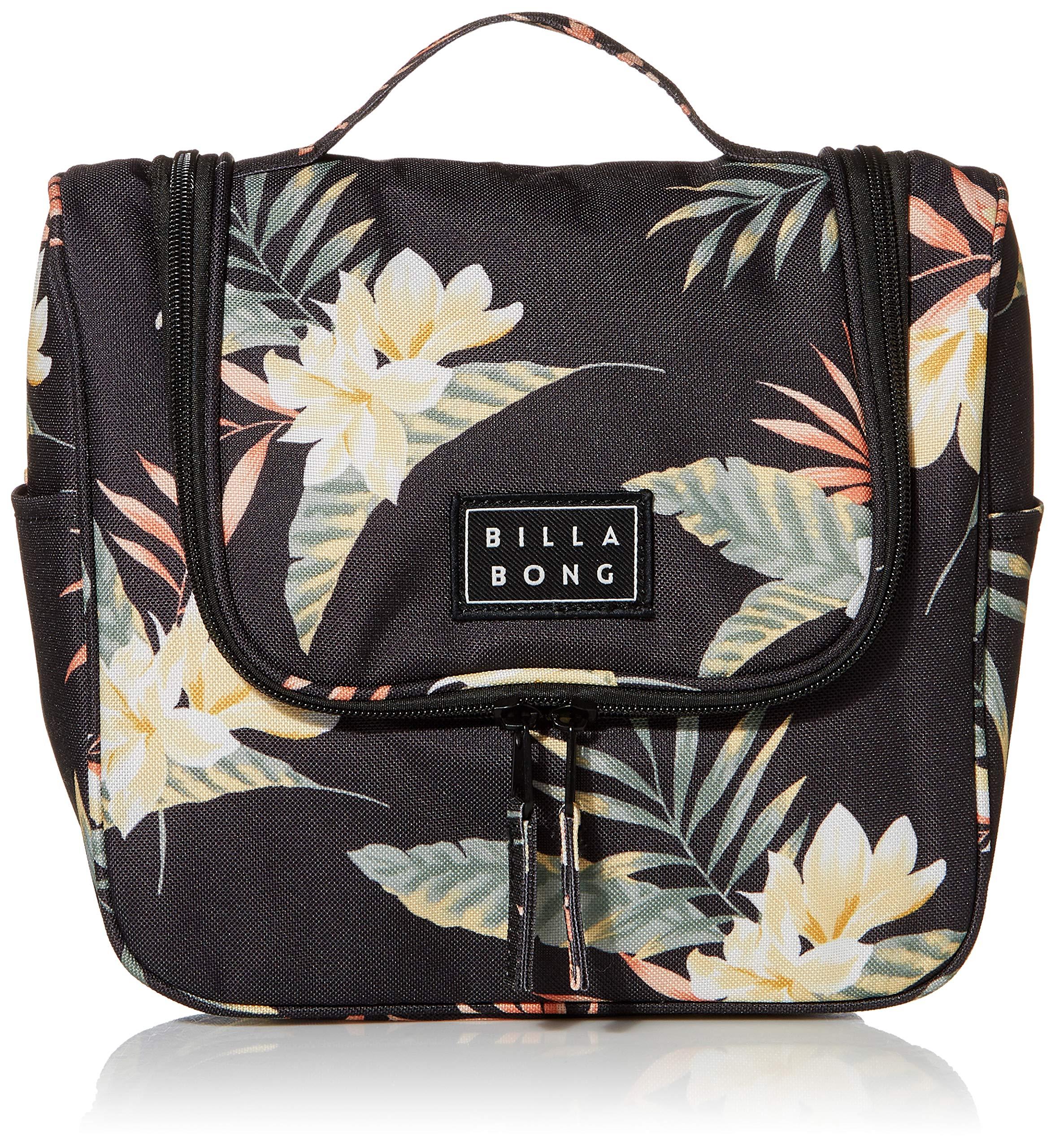 Billabong Beauty Travel Toiletry Bag in Black/Green (Black) Lyst