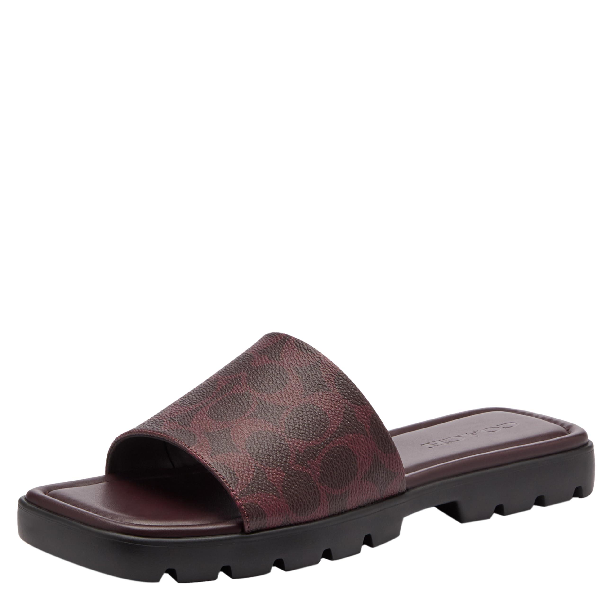 Coach Outlet Coach Cali Espadrille Slide Women's COACH Flat