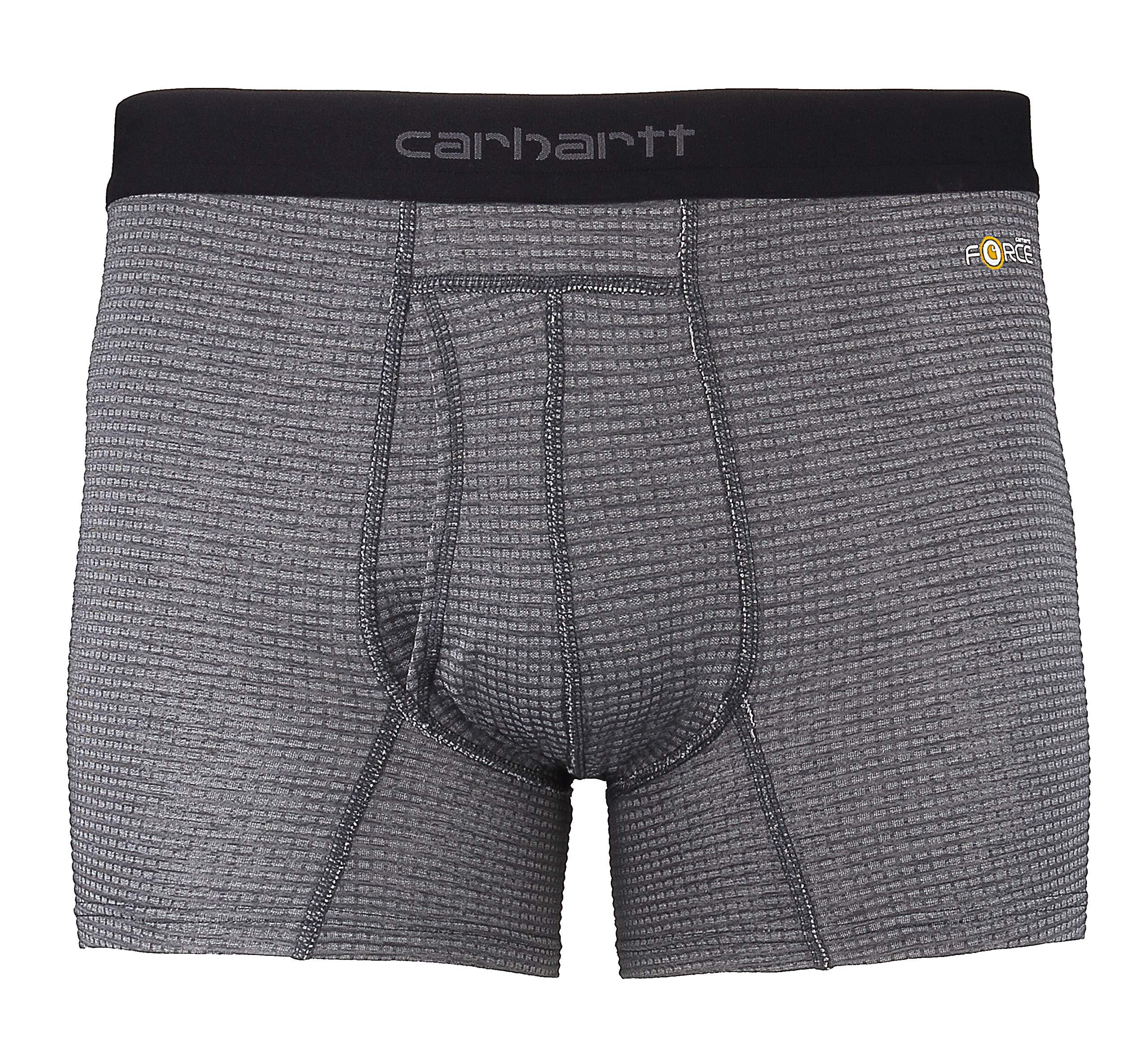Carhartt Base Force 8" Inseam Tech Boxer Brief in Gray for Men Save