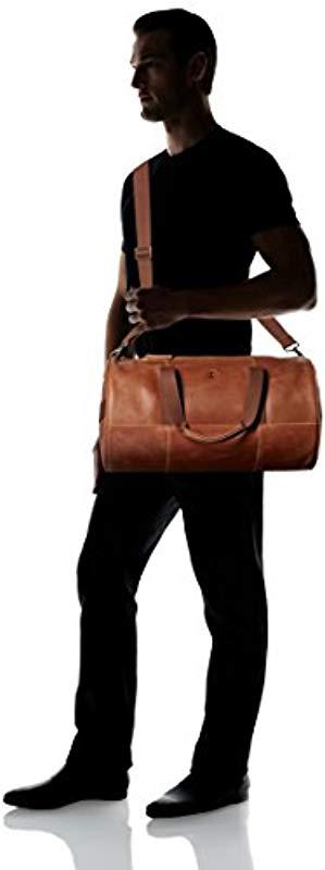 timberland leather duffle bag
