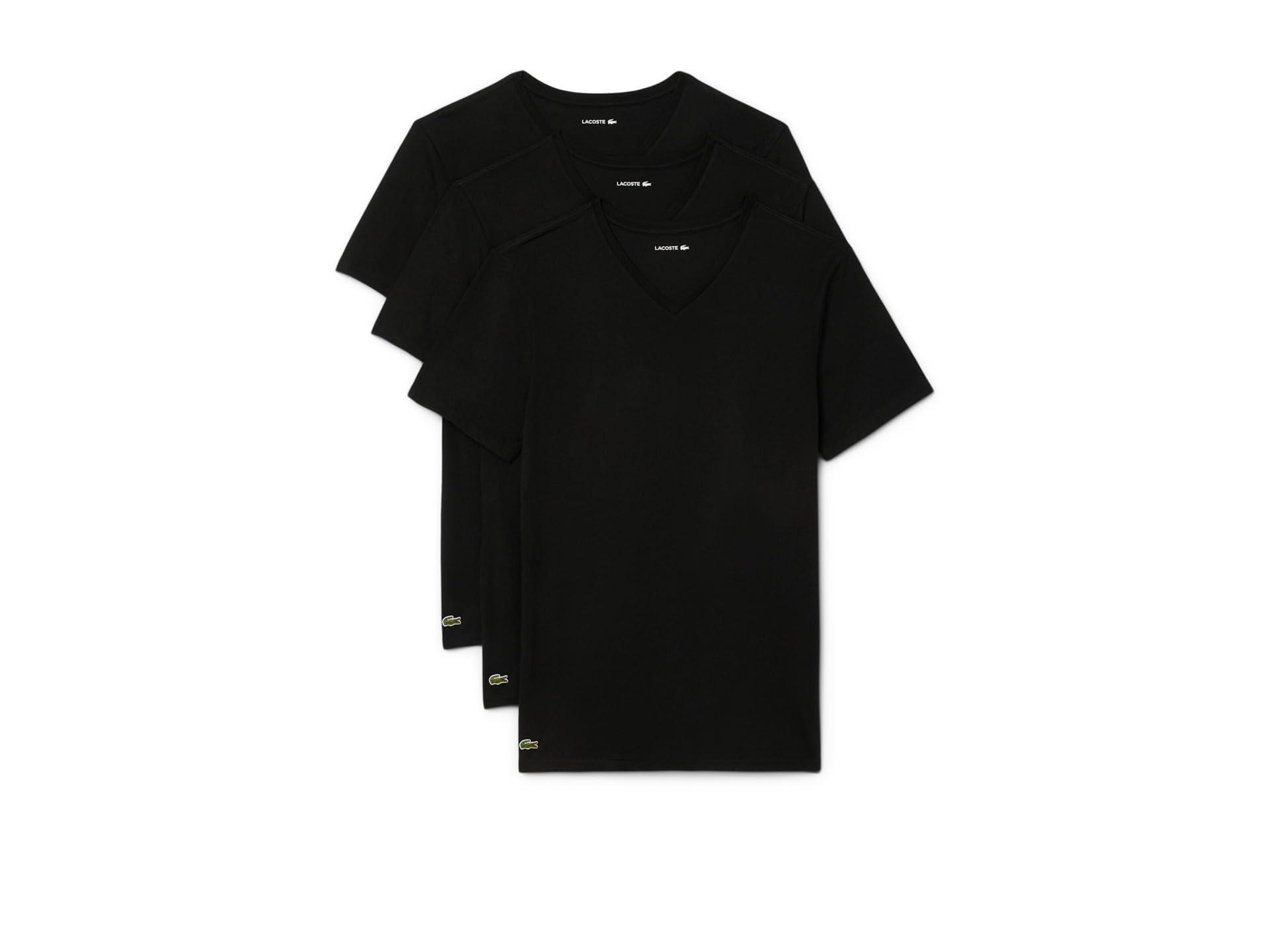 V Neck Men's Lacoste Slim Fit T Shirt Lacoste 100% Cotton