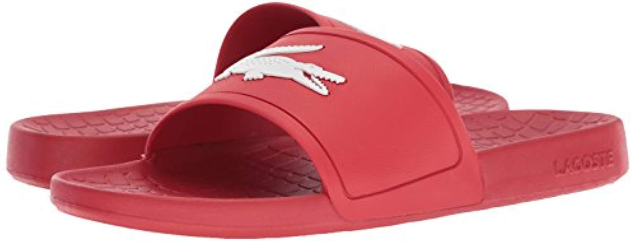 lacoste fraisier 318 1 slide sandal