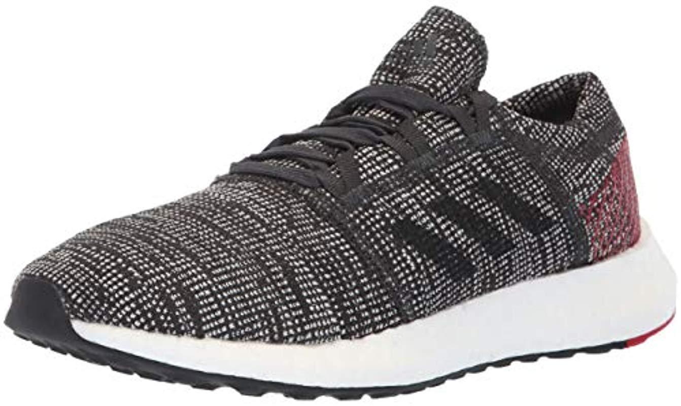adidas Rubber Pureboost Go White/gry Running Shoes (ah2311) in Black for  Men - Lyst
