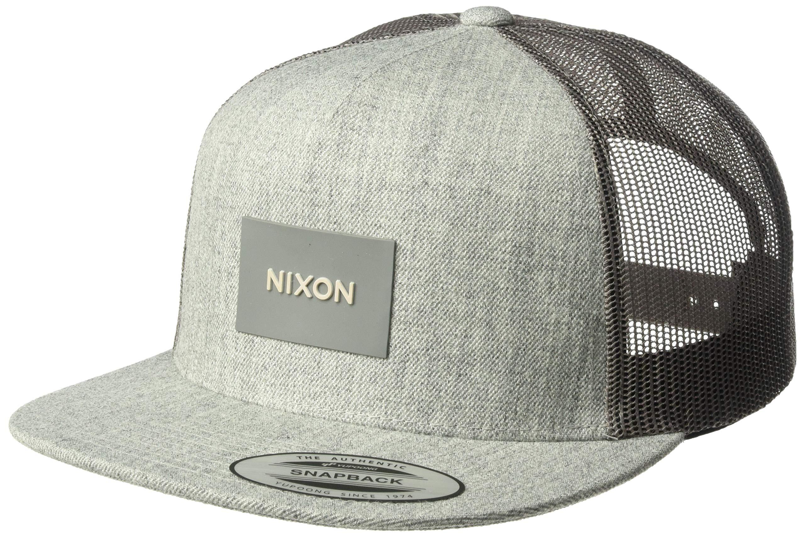 nixon team trucker hat