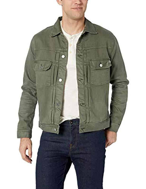 AG Jeans Omaha Denim Jacket in Green for Men - Save 1% - Lyst