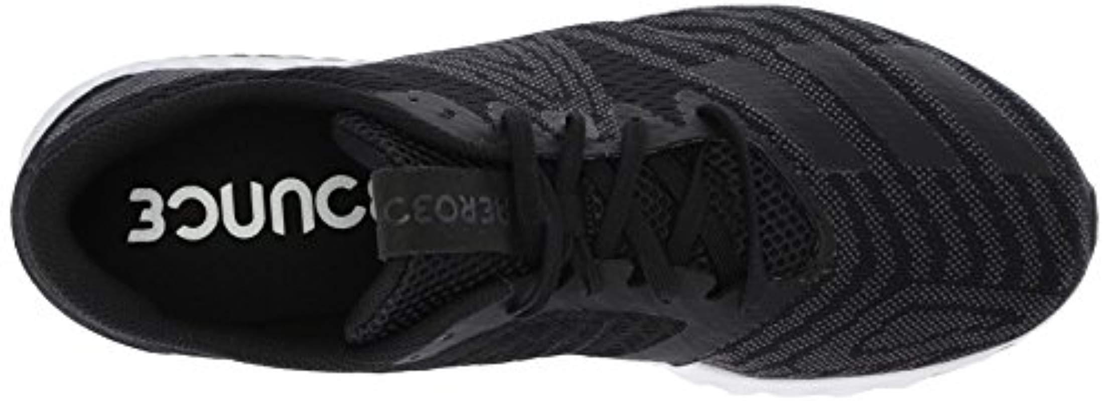 Adidas Aerobounce Pr M Running Shoe In Black For Men Lyst