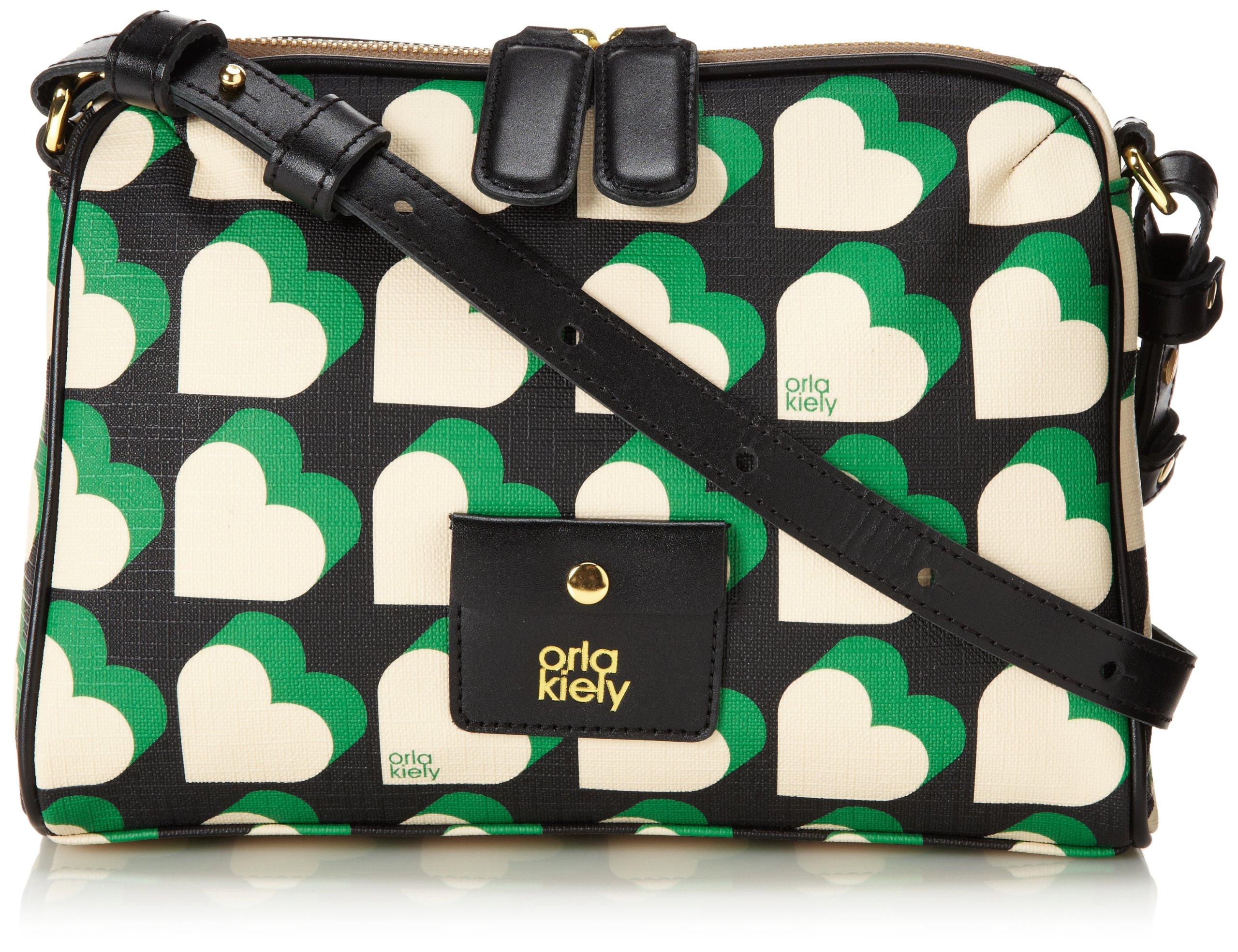 Orla Kiely Textured Vinyl Iris Bag in Green Lyst