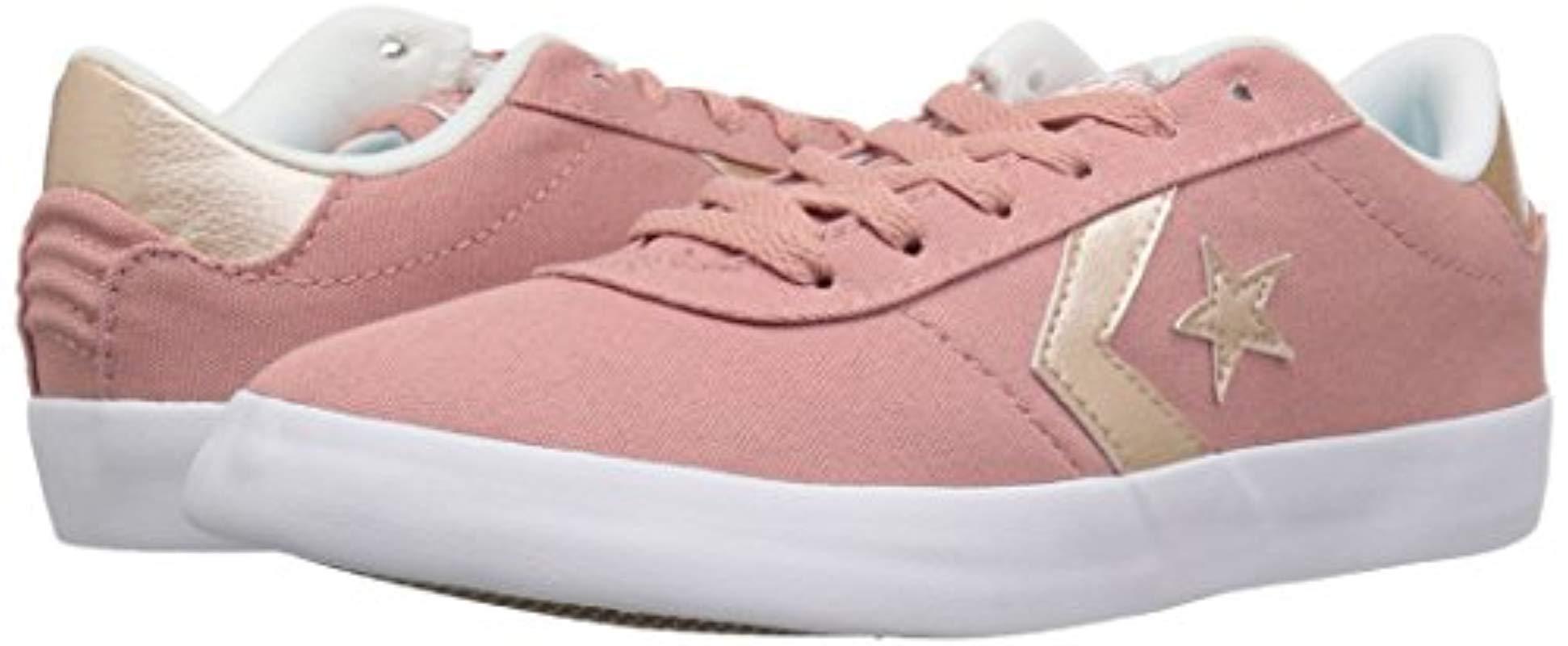 converse peach pink
