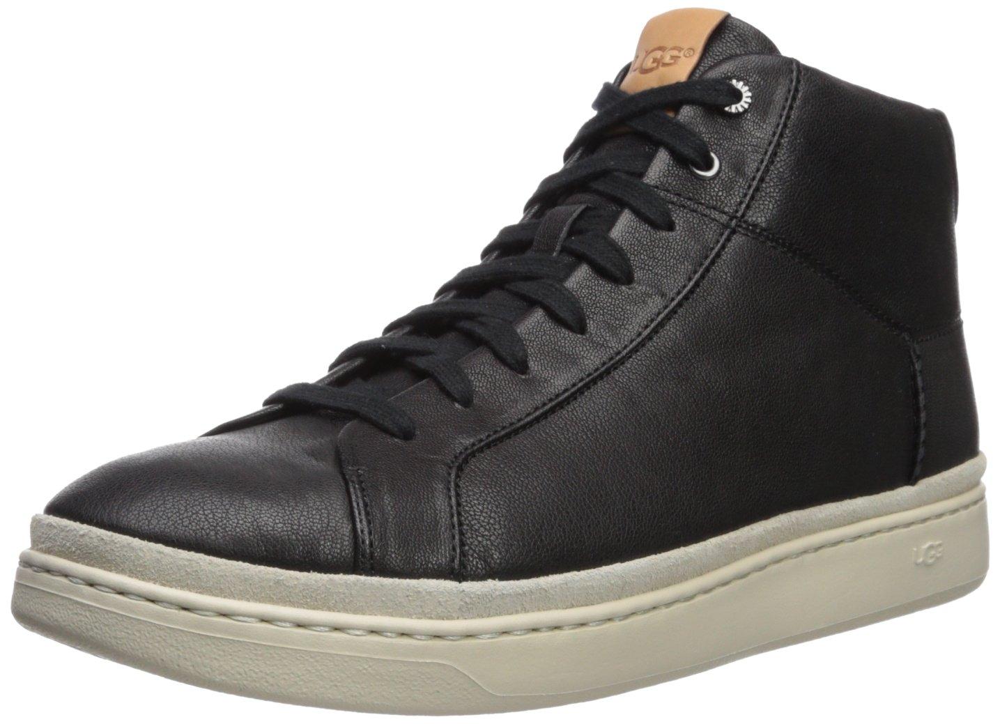 UGG Cali Lace Leather Sneaker in Black for Men | Lyst