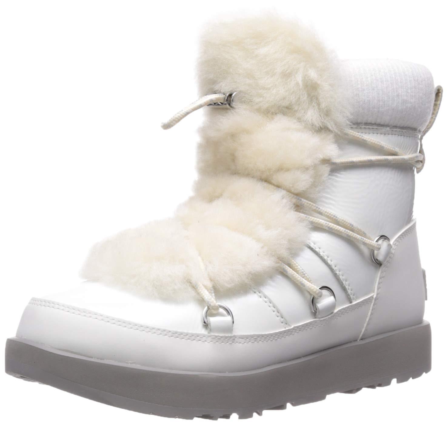 white fur uggs