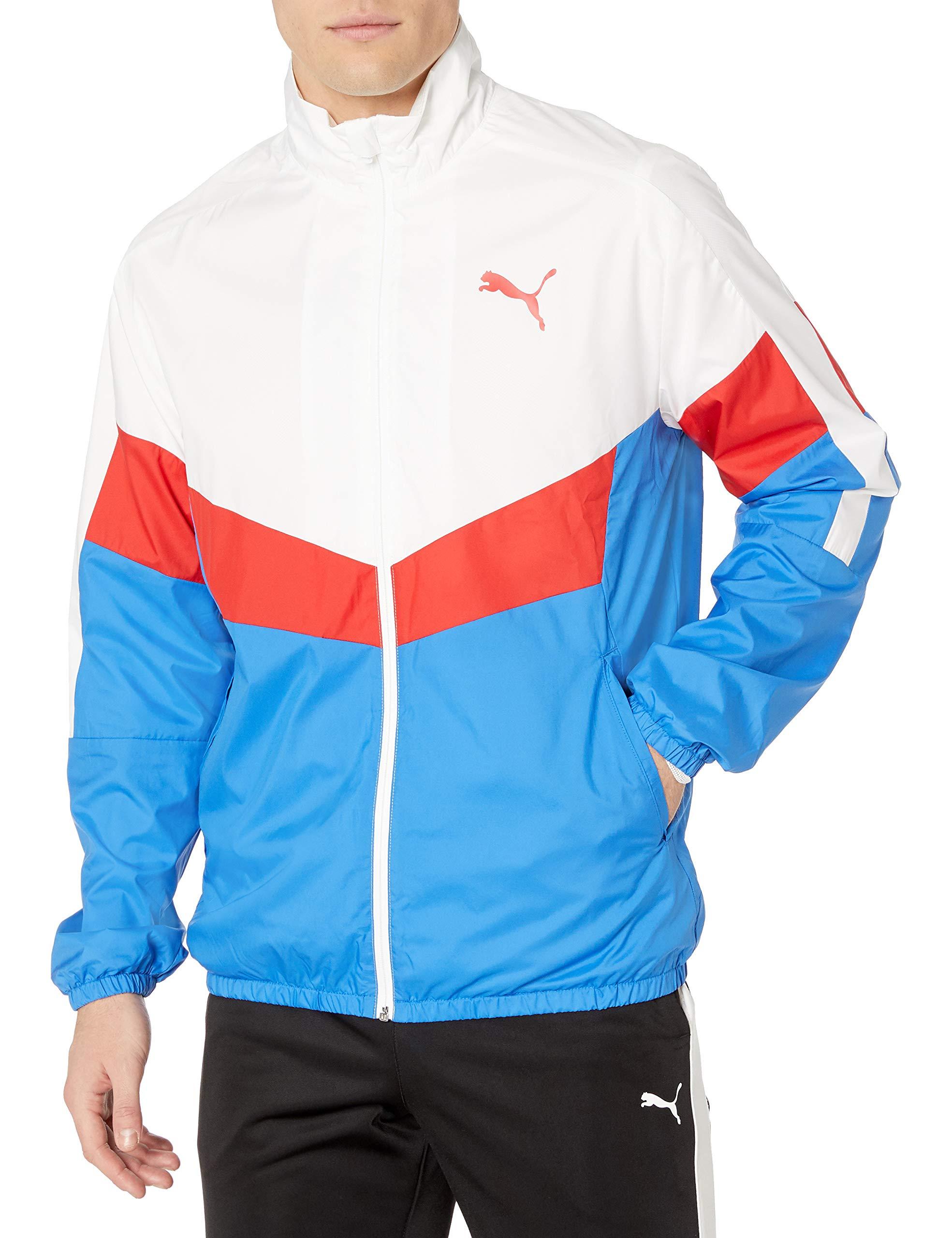 puma blue windbreaker