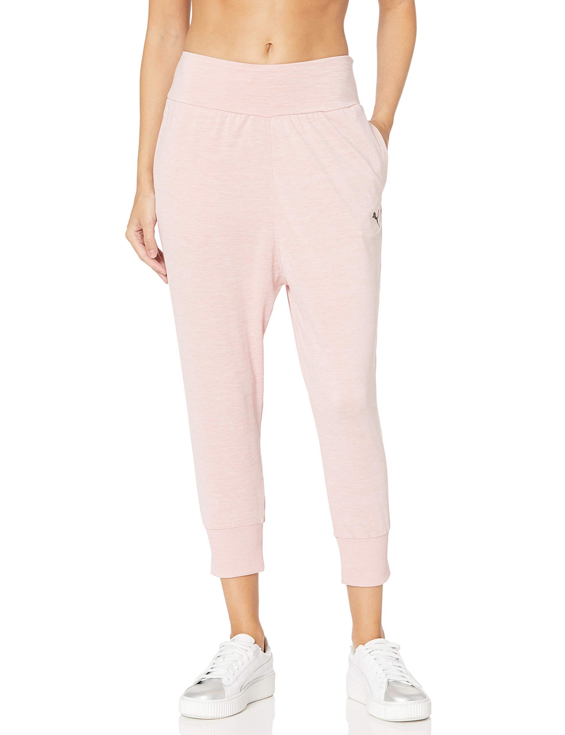 PUMA Synthetic Soft Sports Drapey Pants in Pink - Save 53% - Lyst
