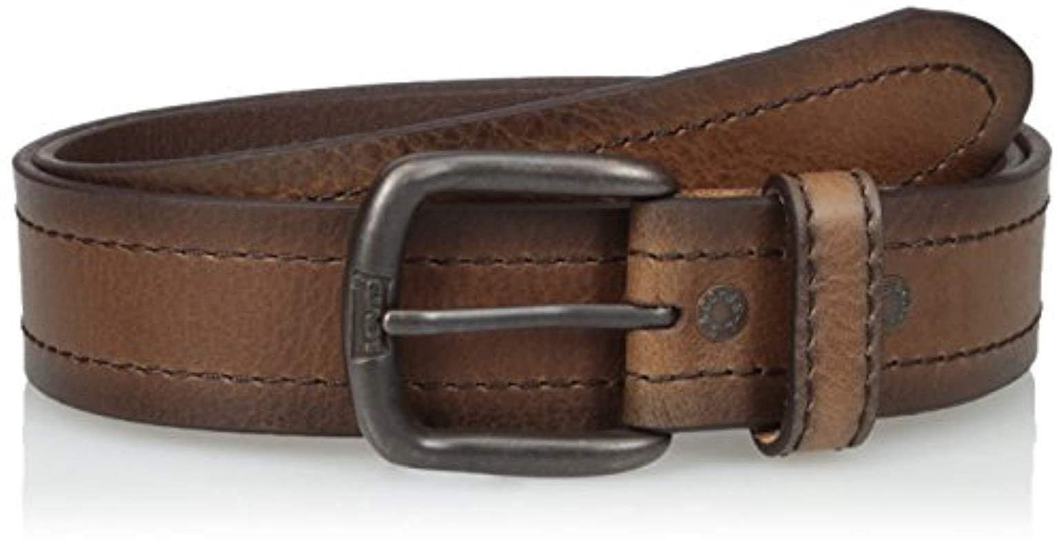 Levi's Casual Leather Belt in Brown for Men - Lyst