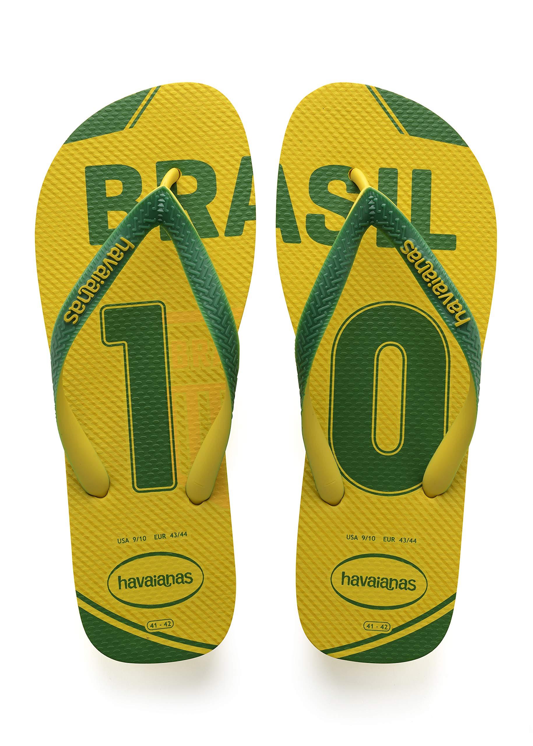 Havaianas Rubber Teams Iii Flip Flop Sandal in Yellow/Green (Yellow) - Lyst