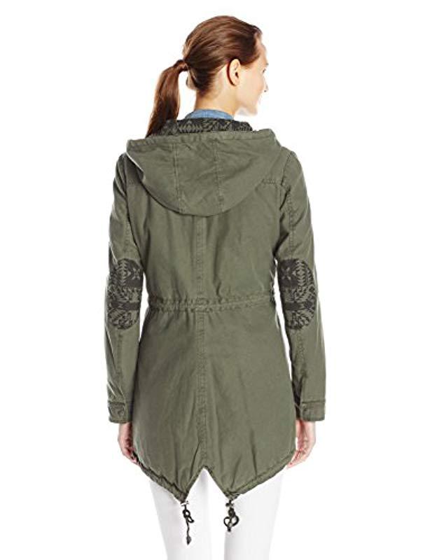 levi's canvas hooded midweight parka